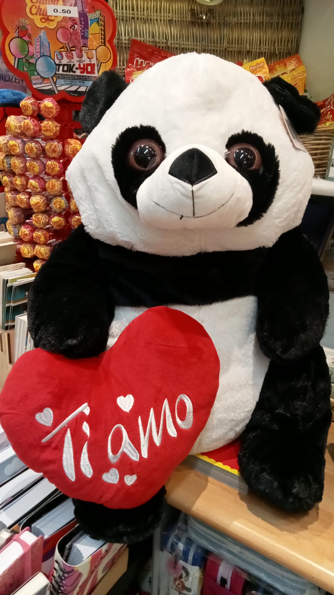 Panda in peluche